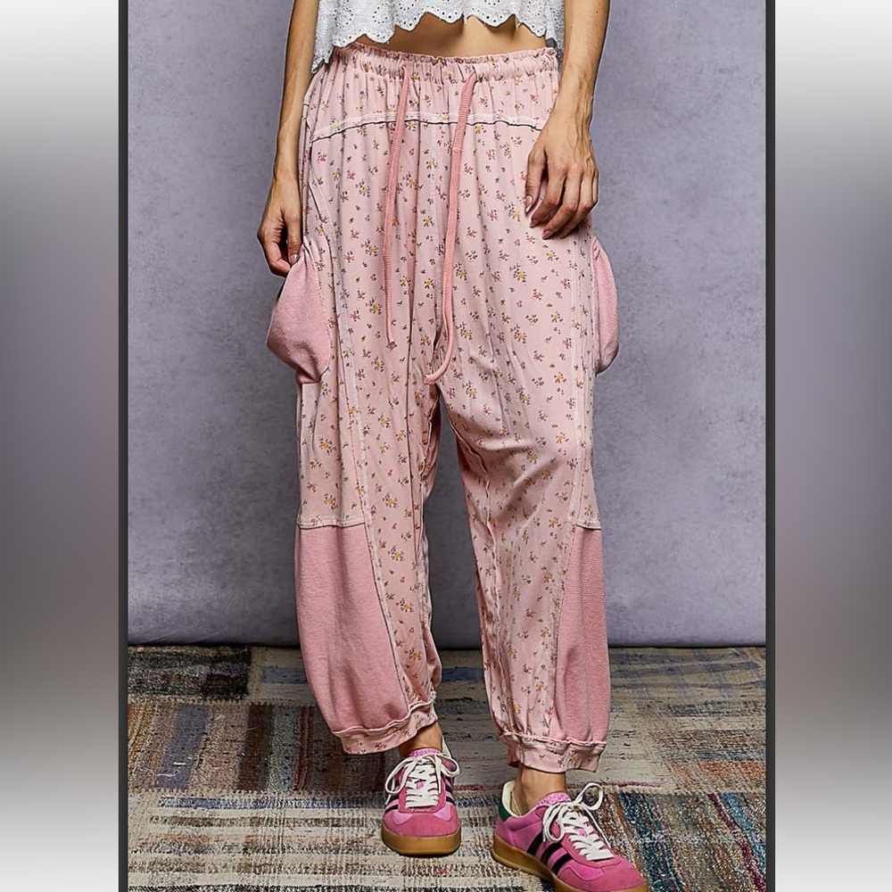 208 ❤️POL NEW COLOR oversized floral pants